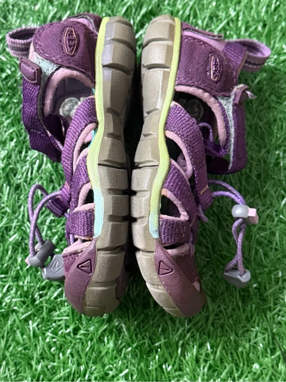 Kids‎ Purple Outdoor Sandals - KEEN Style Size 8